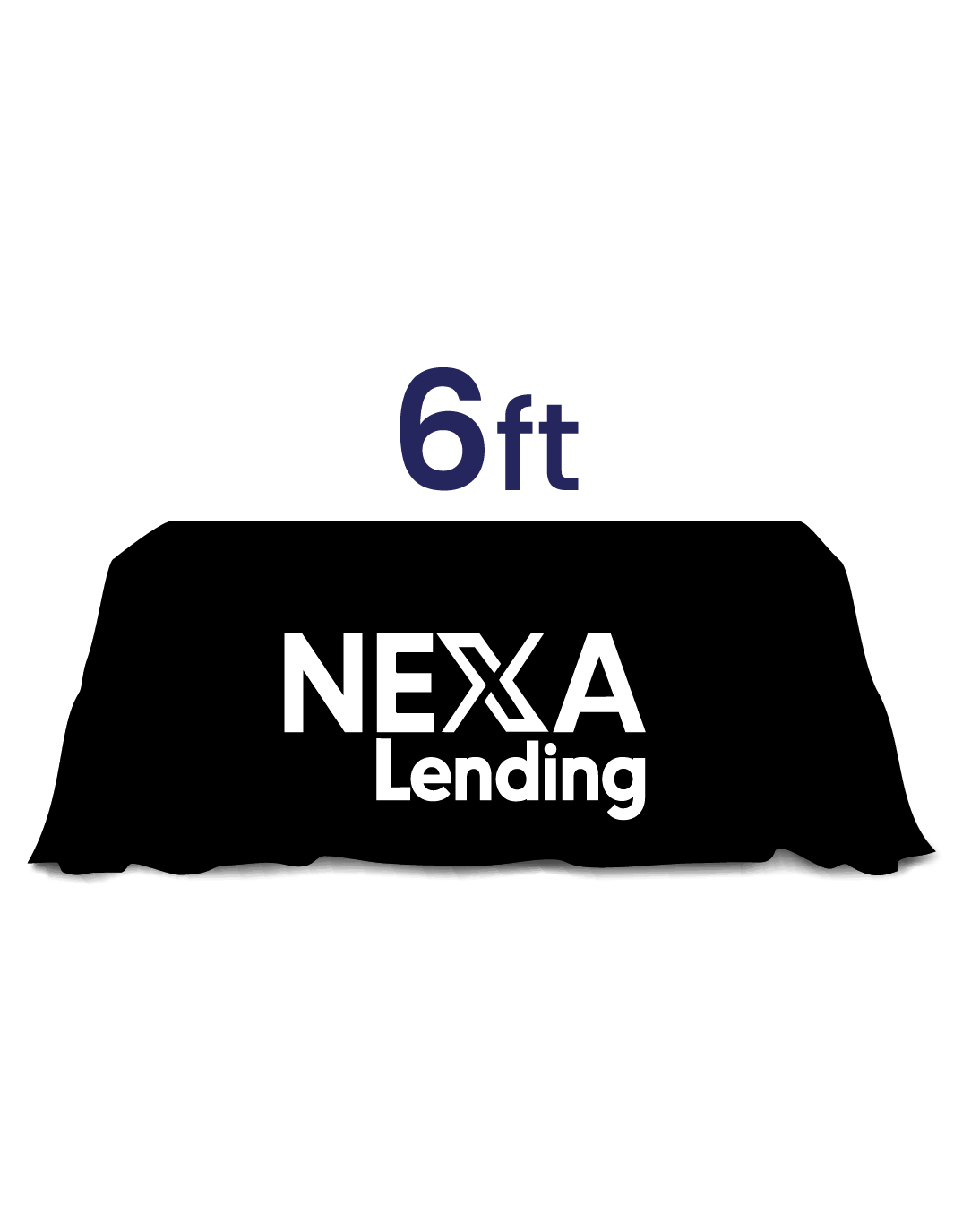 6-ft Lightweight Easy Care Table Cloth