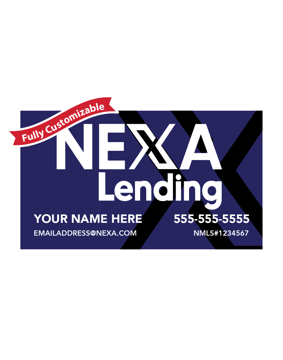 NEXA Fridge Magnet (250 Count - Personalized)