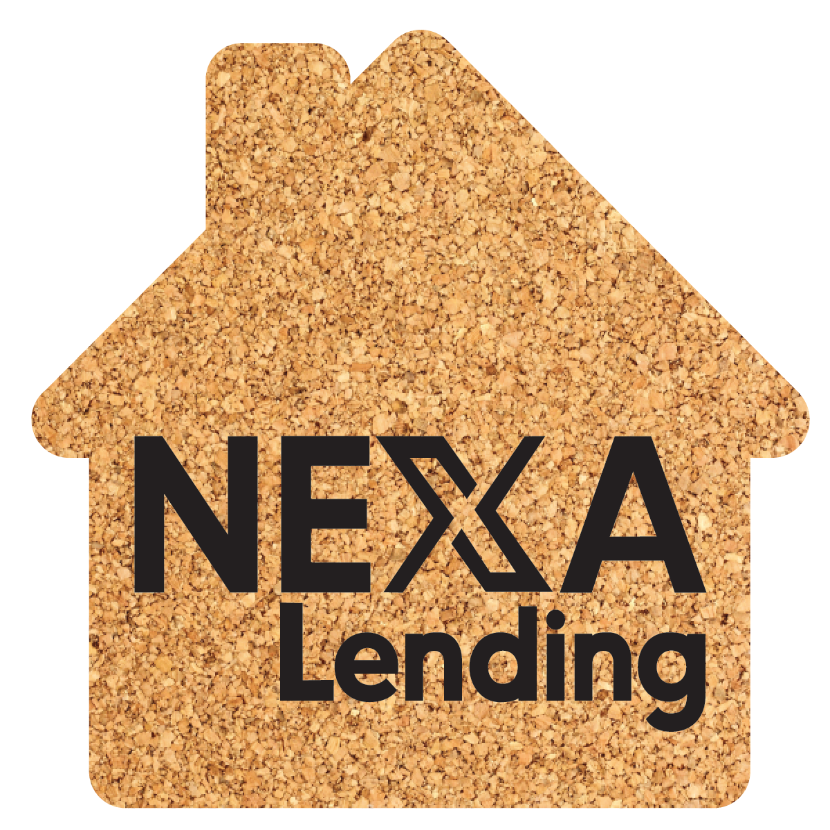 House Shaped Cork Coasters (150 Count)