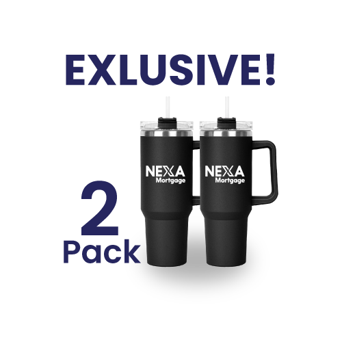 2-pk 40 oz. Vaccuum Insulated Double Wall Stainless Steel Mug