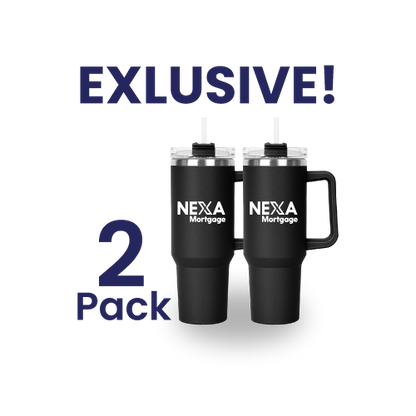 2-pk 40 oz. Vaccuum Insulated Double Wall Stainless Steel Mug