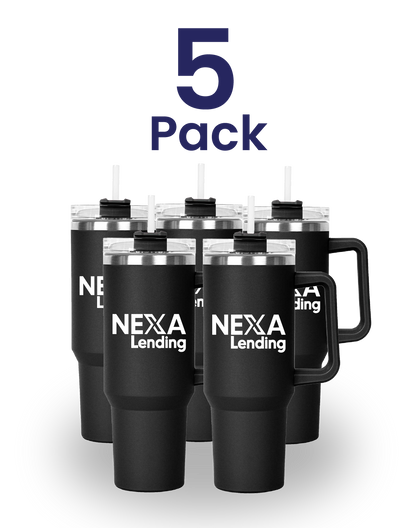 5-pk 40 oz. Vaccuum Insulated Double Wall Stainless Steel Mug