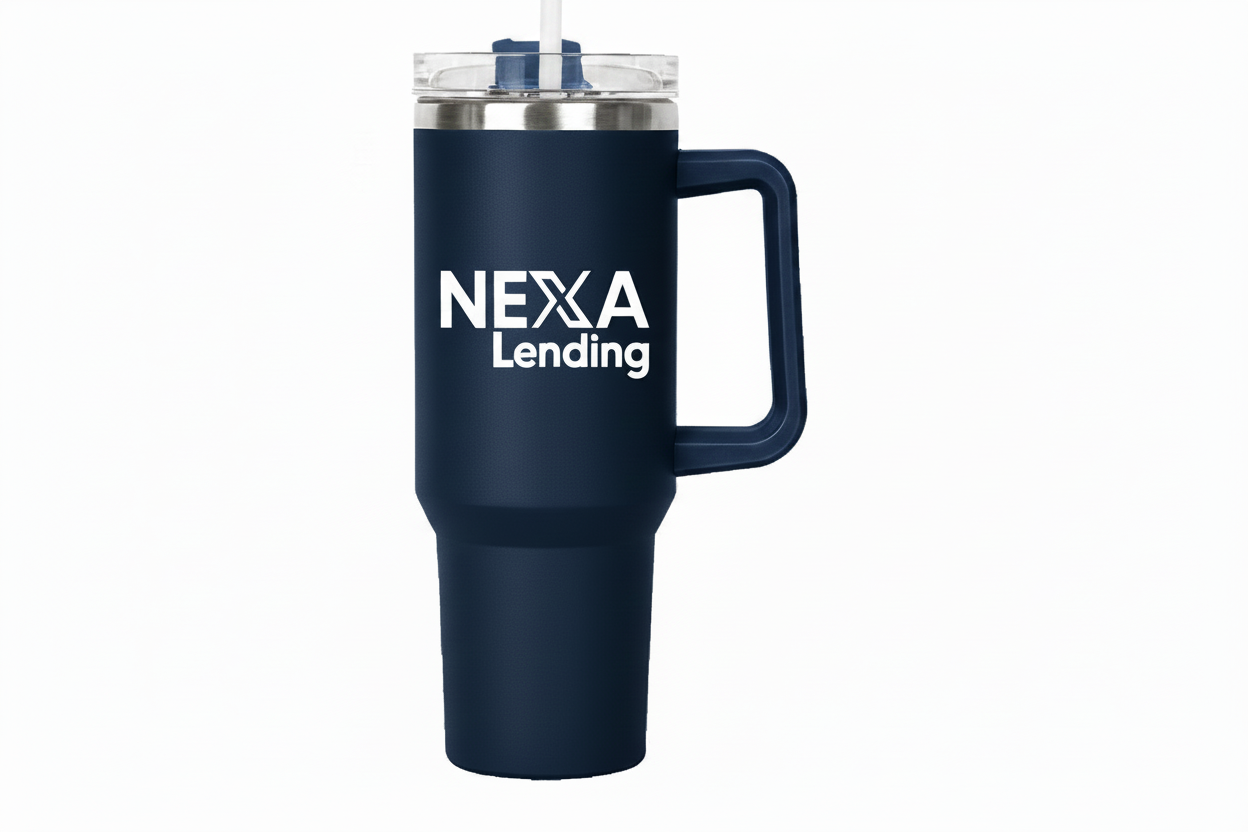 5pk - 30 oz. (Blue) Vaccuum Insulated Double Wall Stainless Steel Mug